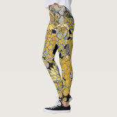 Leggings Floral Ethnique : Texture Créative De Paisley. (Gauche)