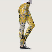 Leggings Floral Ethnique : Texture Créative De Paisley. (Droite)