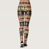 Leggings Floral Folk Motif (Dos)