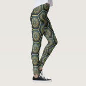 Leggings Floral géométrique (Droite)