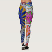 Leggings Floral moderne (Dos)