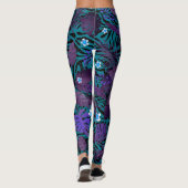 Leggings Floral moderne élégant (Dos)