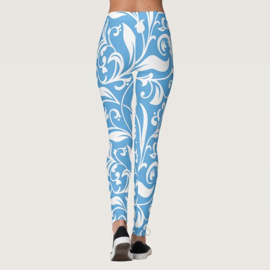 Leggings Floral Motif sans joint (Dos)