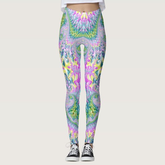 Leggings ~ Floral multicolore ~ Original (Devant)