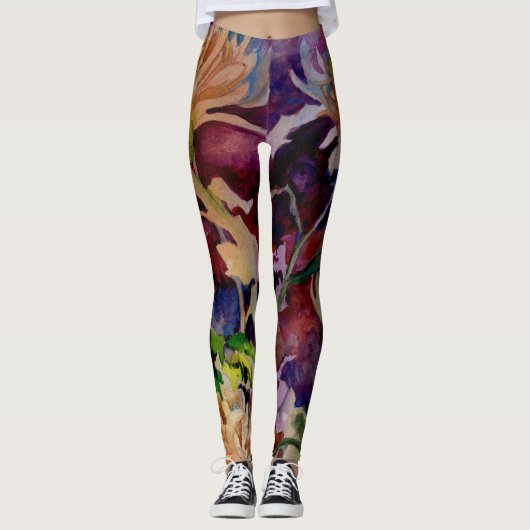 Leggings Floral no 7 (Devant)