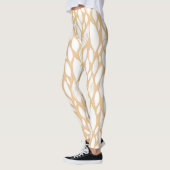 Leggings Floral orange (Gauche)