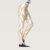 Leggings Floral orange (Droite)