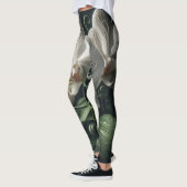 Leggings Floral Orchidée blanche (Gauche)