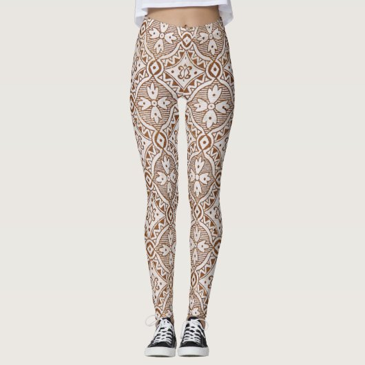 Leggings Floral Paisley (Devant)