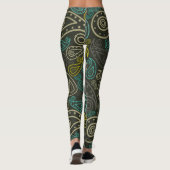 Leggings Floral Paisley (Dos)