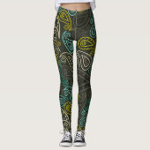 Leggings Floral Paisley (Devant)