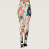 Leggings Floral plat biologique (Dos)