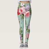 Leggings Floral populaire (Devant)