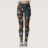 Leggings Floral rose (Devant)