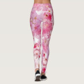 Leggings floral rose (Dos)