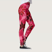 Leggings Floral rose chaud (Droite)