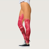 Leggings Floral rose chaud Melon (Gauche)