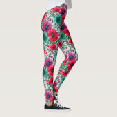 Leggings Floral rustique mode rétro motif (Droite)