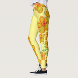 Leggings Floral sauvage