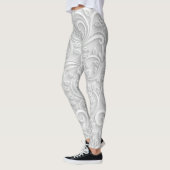 LEGGINGS "FLORALE DE NOËL EN 3D" (Gauche)