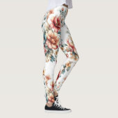Leggings Florales Acuarela: Estilo que Florece (Droite)