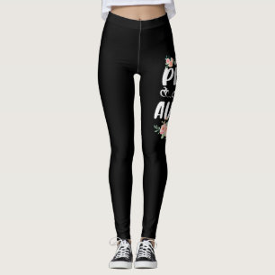 Leggings Florals Mes Gens Préférés M'Appelent Tante