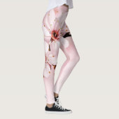 leggings florat moderne black chic hipster photo (Droite)