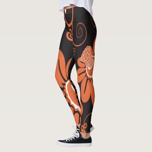 Leggings floraux (Gauche)