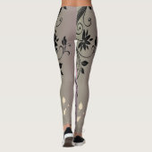 Leggings floraux (Dos)