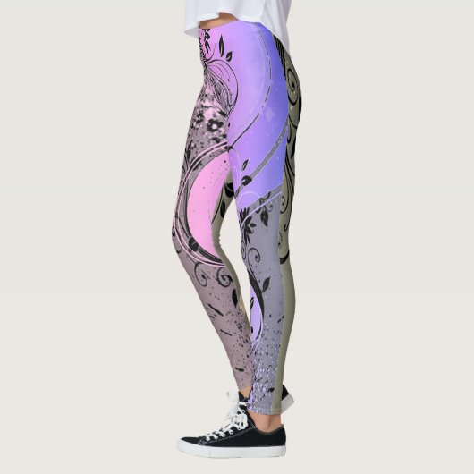 Leggings floraux (Gauche)