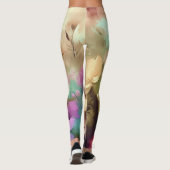 Leggings floraux (Dos)