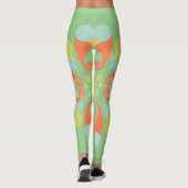 Leggings floraux (Dos)