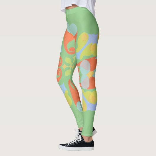 Leggings floraux (Gauche)