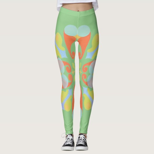 Leggings floraux (Devant)