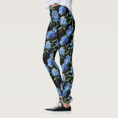 Leggings floraux bleus (Gauche)