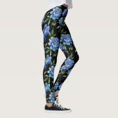 Leggings floraux bleus (Droite)
