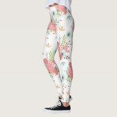 Leggings floraux colorés (Gauche)