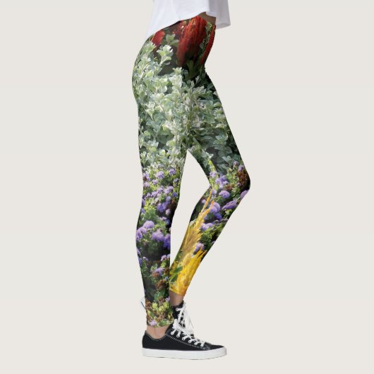 Leggings floraux colorés, M (Droite)