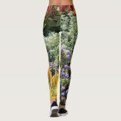 Leggings floraux colorés, M (Dos)