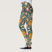 Leggings floraux du jardin de printemps (Gauche)