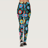 Leggings floraux et colorés (Dos)
