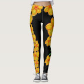 Leggings floraux gras (Devant)
