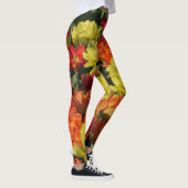 Leggings floraux multicolores (Droite)
