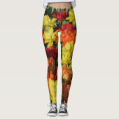 Leggings floraux multicolores (Devant)