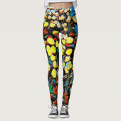Leggings floraux multicolores (Dreaming) (Devant)