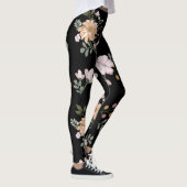 Leggings floraux noirs (Droite)