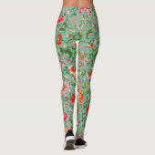 Leggings floraux pour femmes (Dos)