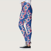 Leggings floraux rétro (Gauche)