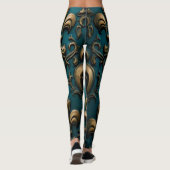Leggings floraux vintages (Dos)