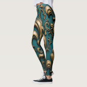 Leggings floraux vintages (Gauche)